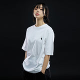 オーバーフィットマシュマロポイントショートスリーブT/OVERFIT MARSHMALLOW POINT SHORT-SLEEVED T-WHITE