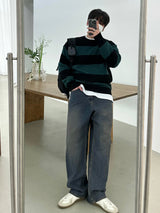 キャンディーデイリーダンガララウンドニット/[BEST]CANDY DAILY DANGARA ROUND KNIT(8COLOR)