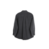 ASCLO Washing Black Denim Jacket