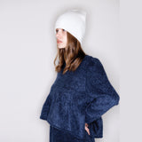 フランス ブラウス/Frances blouse (navy) (6647231774838)