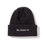 CURSIVE LOGO BEANIE - CHARCOAL (6642969116790)