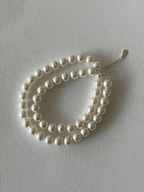 [92.5silver] swirl pearl necklace_8mm