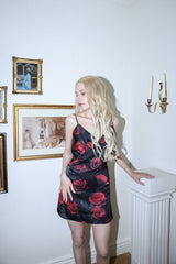 ローズビスチェドレス/ROSE BUSTIER DRESS[red]
