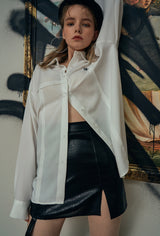 ロゴカッティングシャツ / Logo Cutting Shirt (4573566271606)