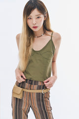ジョーイバックストラップスリーブレス / Joy Back Strap Sleeveless (2 colors)