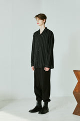 CLEAR STRIPE LINEN SHIRT (6538801873014)