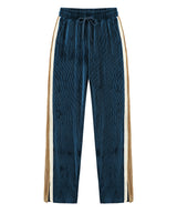 ベルベットライニングトラックパンツ /  velvet lining track pants - NAVY (4193662566518)