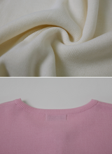 [SHOPPERMADE] ソフトハーフボタンニット (3color) (6698428596342)