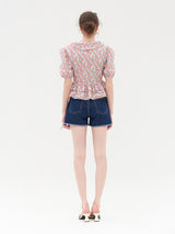 AMY RUFFLE DETAIL WRAP BLOUSE_PINK (6580884963446)