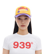 BOLD TRUCKER MESH CAP (YELLOW)