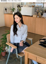 FV Basic Slim Line Crop Shirt (5color)