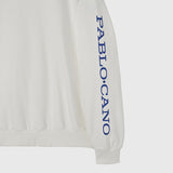 PABLO CANO WHITE SWEATSHIRT