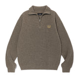 クレストハーフジップニット / CREST HALF ZIP KNIT