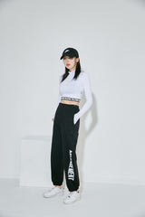 ブレイジングハイバンドクロップTシャツ / (9047) Blazing High Band Crop Tee