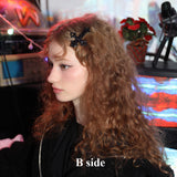 ブラッククロスヘアピン- B サイド/0 6 black cross hair pin - B side
