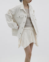 ボクシーフィットコットンジャケット / Boxy Fit Cotton Jacket (2color)