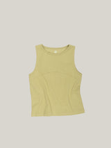 COTTON RIB TANK [ OLIVE ]