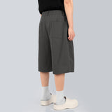 2タックコットンバルミューダパンツ / Two Tuck Cotton Bermuda Pants