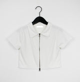 パイロンクロップジップアップ / Pylon Crop Zip Up (3color)