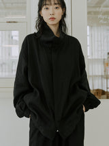 ヒデンジャンパー / unisex hidden jumper black