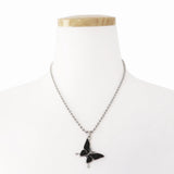 テンパラチャーバタフライネックレス / TEMPERATURE BUTTERFLY NECKLACE (4384003719286)