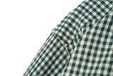 ギンガムチェックシャツS101/Gingham Check shirt S101 Green