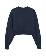 Classic Symbol Logo Crop Sweatshirt_Navy