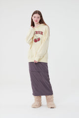 アーチロゴチェリーフーディー／ARCH LOGO CHERRY HOODIE [CREAM]