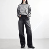 Hanne Dark Blue Washing Denim Pants