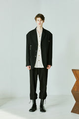 3TIP OVERSIZE SINGLE BLAZER (6538794008694)