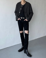ネクスト25MMブルネッロイタリアンナチュラルカウハイドベルト / NEXT 25MM Brunello Italian Natural Cowhide Belt