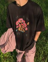 マッシュルーム半袖Tシャツ