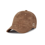 VA Square Suede Ball Cap / Brown
