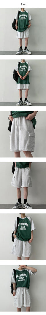 ペーパー3/4レンスカーゴショーツ / Paper 3/4 length Cargo shorts
