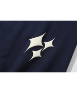 Shining Oval Logo Hoodie (Navy)