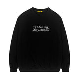 HOLYNUMBER7 X CHOI BYUNGCHAN バケットリストグラフィクススウェットシャツ