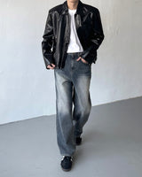 TR2433デニムパンツ/TR2433 Deep Gray Denim