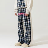 チェックポイントワイドジャガーパンツ / CHECK POINT WIDE JOGGER PANTS