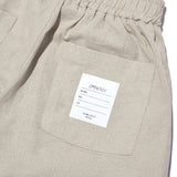 ワンタックワイドフィットショートパンツ/ONE TUCK WIDE FIT SHORT PANTS-OATMEAL