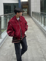 ASCLO Viper Stitch Leather Jacket (8color)