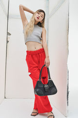 バックニットスリーブレス / Back Point Knit Sleeveless (3 colors)
