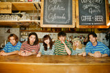 マルチボーダーコラボレーションSS Tシャツ / Multi border collaboration SS tee I Younger Song x mahagrid
