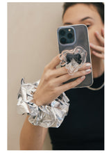 Silver Scrunchie (Silver)