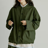 スタジアムジャケット / unisex stadium jacket khaki
