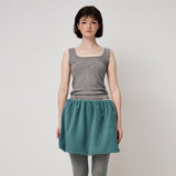 FLEECE VOLUME SKIRT, BLUE
