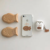 Winter bread iphone case (6649324634230)