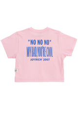 クルーネッククロップトップTシャツ / Crew neck crop top T-shirt (2624772243574)