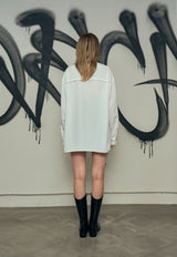 ロゴカッティングシャツ / Logo Cutting Shirt (4573566271606)