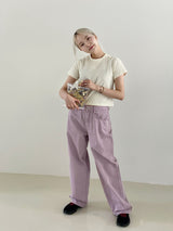 Flower daisy cropped t