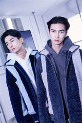 Color Blocked Fleece Zip-Up (6594034794614)